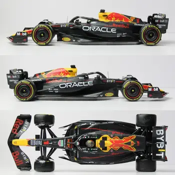 Bburago 1:24 2023 F1 紅牛 RB19 #1 馬克斯‧維斯塔潘 冠軍金頭盔 方程式賽車壓鑄合金收藏模型車玩具 8 最佳銷售 F1賽車模型 - №7