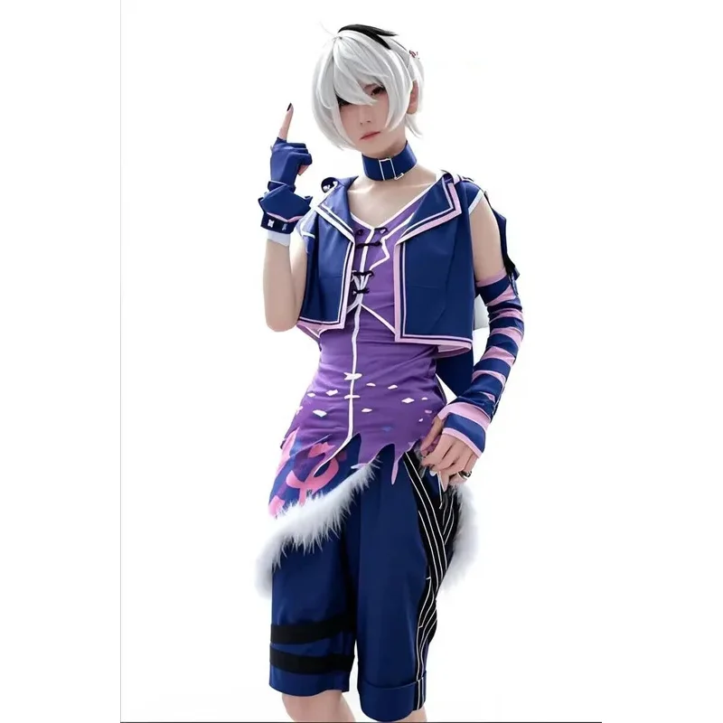 Костюм для косплея KK56 VOCALOID3 V3 V4: модная униформа, готическое ретро-платье с цветочным узором, милая одежда в стиле Лолита для девочек, нарядное платье
