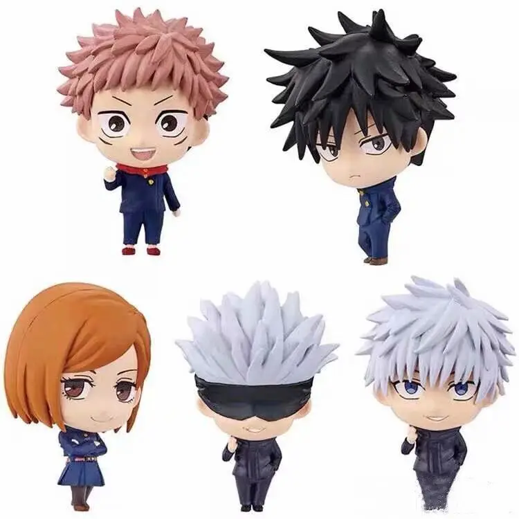 Figurine en PVC Jujutsu Kaimmense, Itadori Yuji, Gojo Satoru, modèle de collection, jouets animés, cadeaux pour garçons, 5 styles