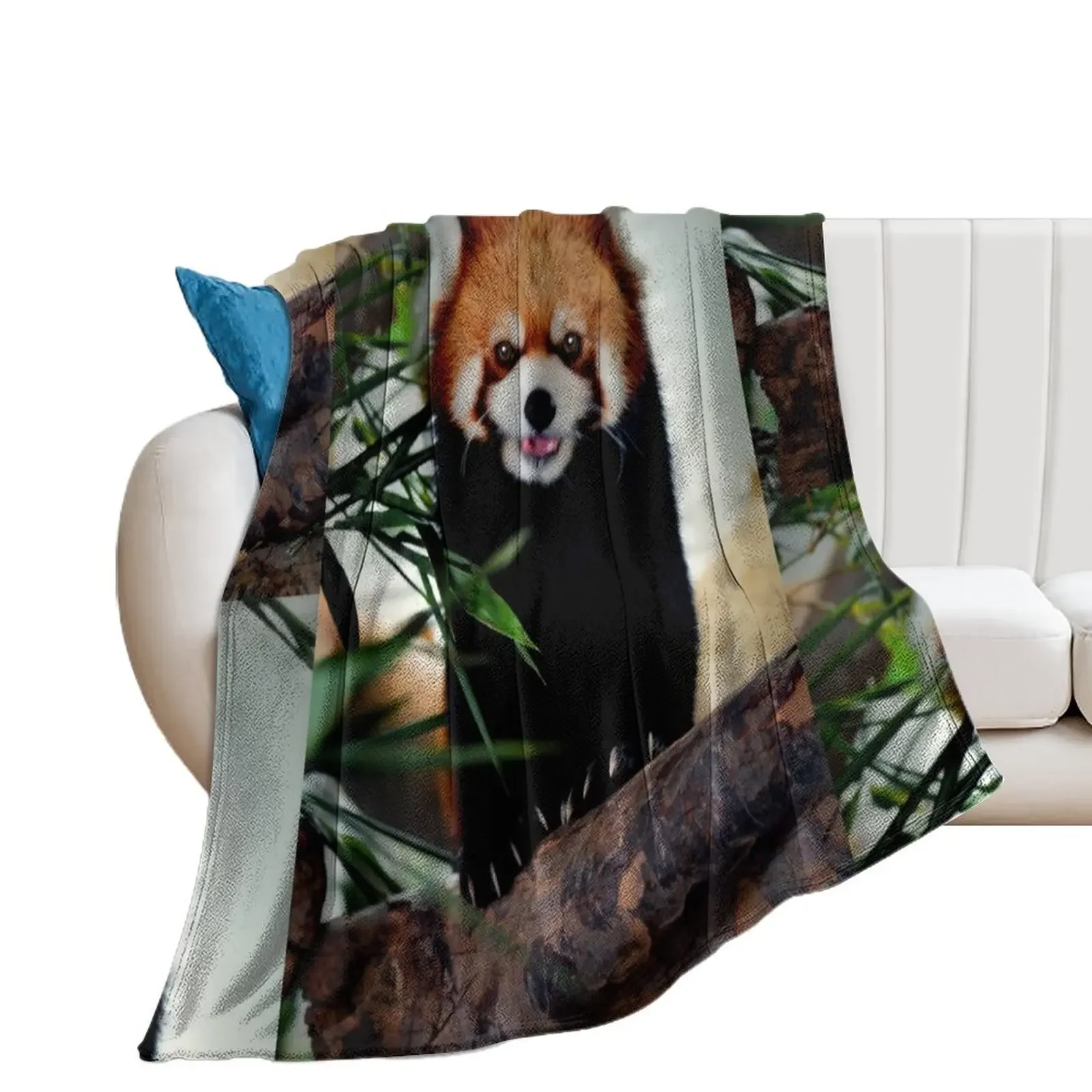 

Red Panda Throw Blanket Bed covers Nap Quilt Summer Blankets