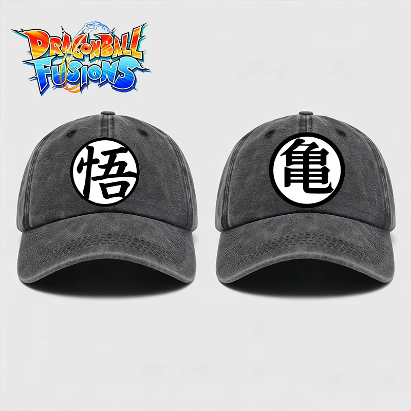 

Dragon Ball Baseball Cap for Men Women Fashion Adjustable Washed Baseball Hat Personality Anime Hip-hop Hats Adult Child Sun Hat