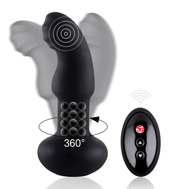 NomiTangBeaded rotating vibrating anal toy prostate stimulation and pleasure, adult toy gay men