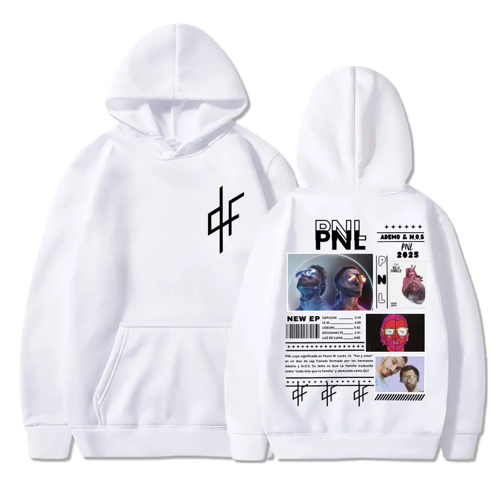 Rapper le monet chico gráfico hoodies pnl álbum de música manga longa das mulheres dos homens hip hop harajuku moda pullovers quentes streetwear
