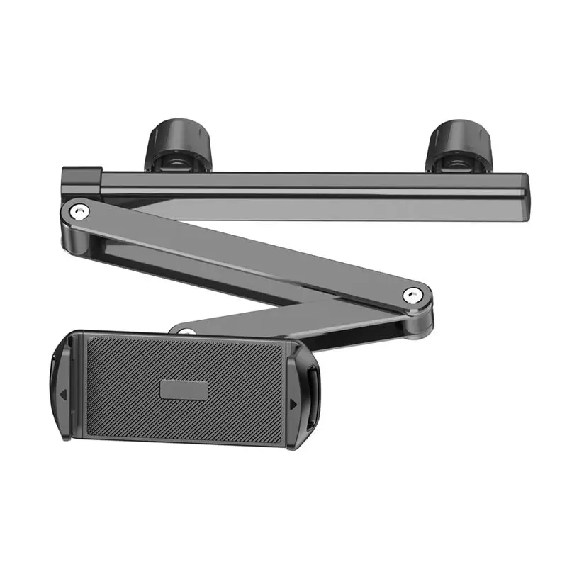 

A86P-Car Headrest Tablet Holder Stand For 6-12.9Inch Phone/Tablet Rotating Telescopic Tablet Bracket For Car