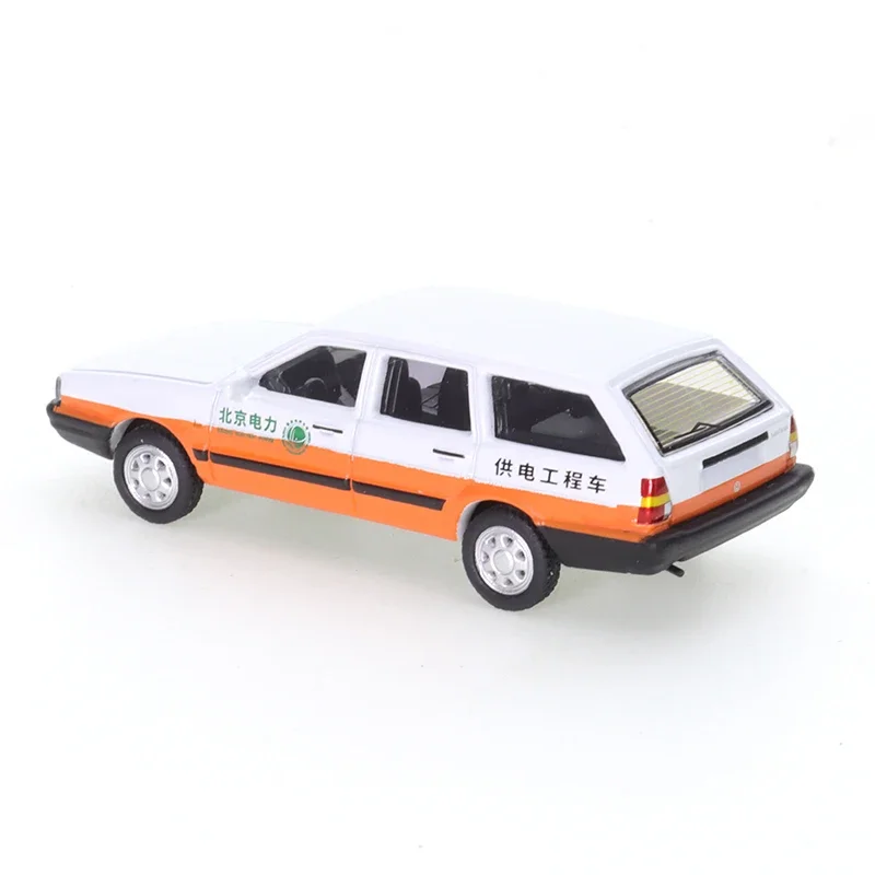 XCARTOYS 1/64 Volkswagen Santana Beijing Electric Power Engineering Vehicle Kids Toys Cars Diecast Metal Model for Boys