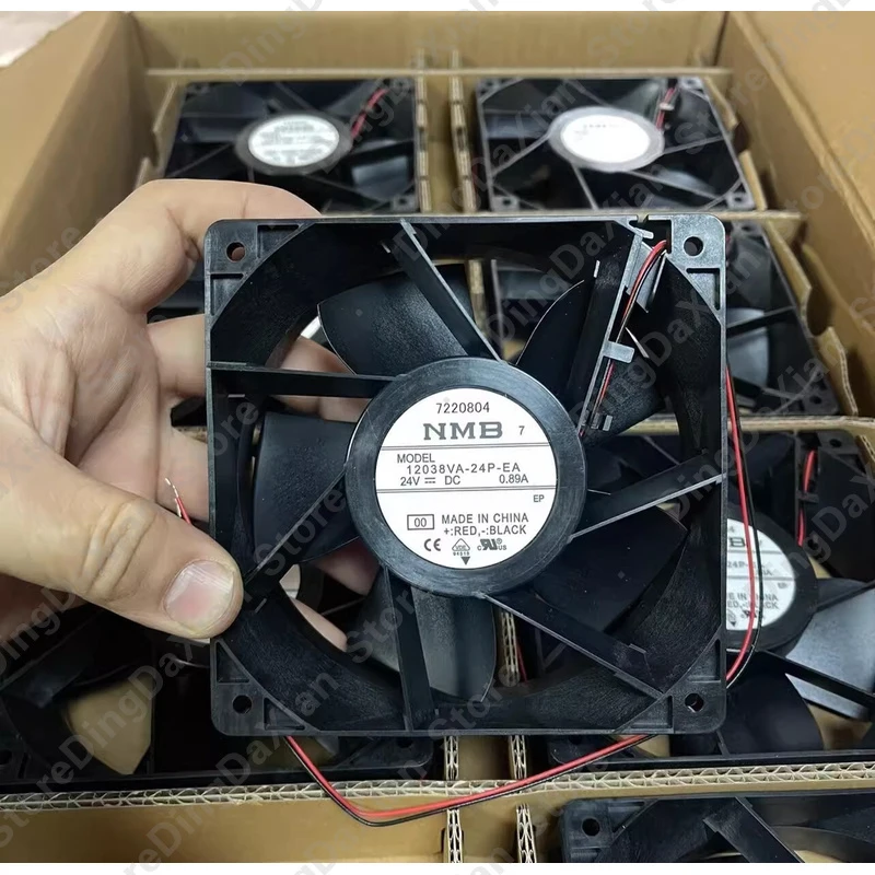

D 1PCS For NMB 2038VA-24P-EA DC24V 0.89A 12CM 2-Wire Inverter Cooling Fan