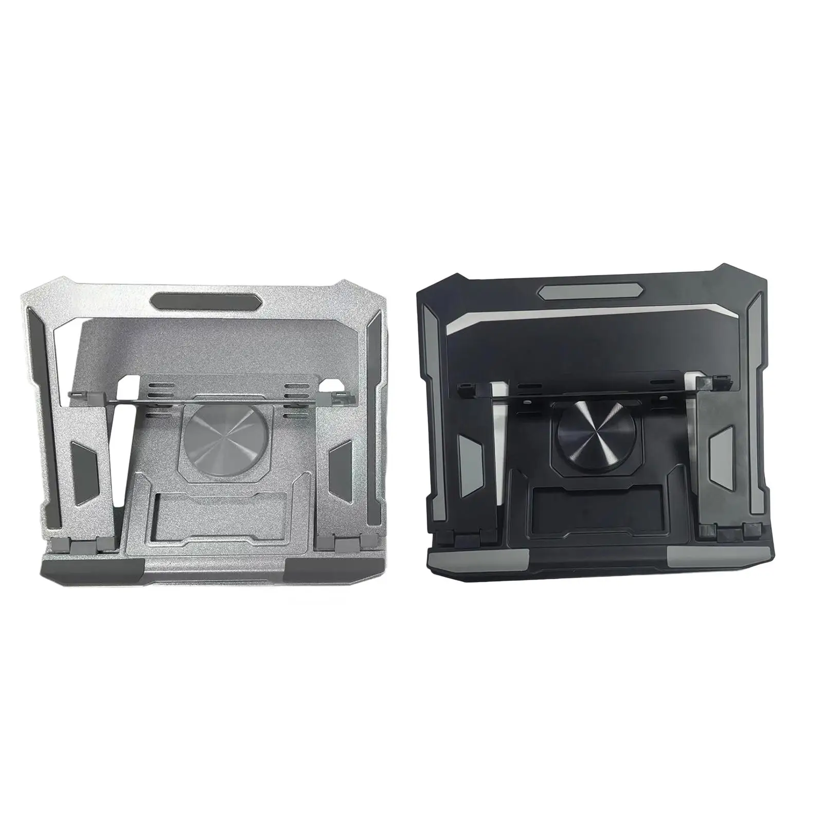 Foldable Laptop Stand Ergonomic 4 Level Height Adjustable Versatile Holder Rack for up to 17.3 inch Office Desktop Home Bedroom