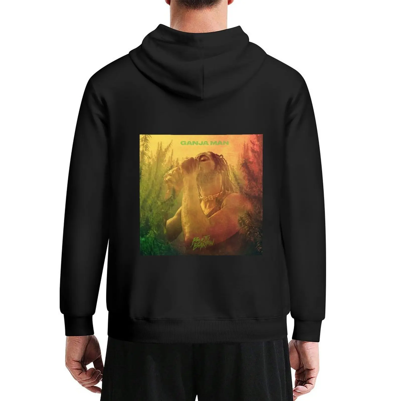

Buju Banton - Ganja Man Hoodie winter clothes anime clothing men's autumn clothes autumn hoodie streetwear