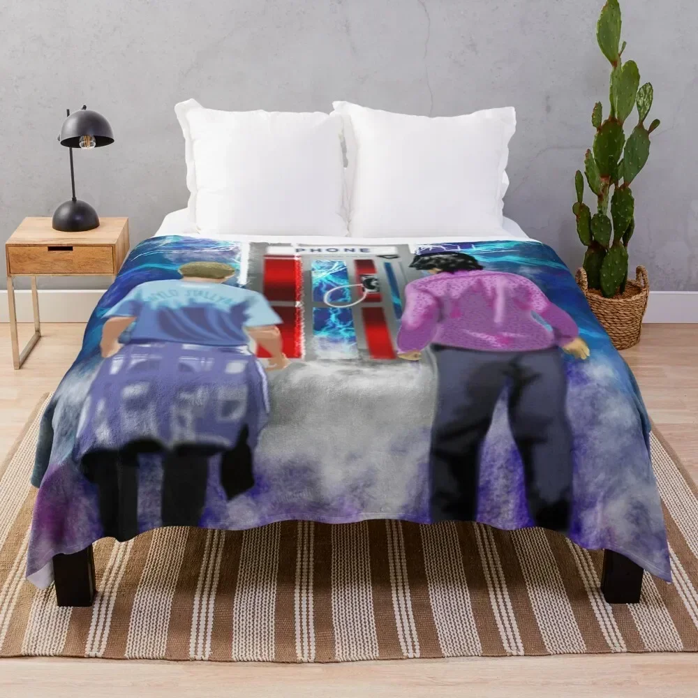 

Bill and Ted Fan Artwork Throw Blanket Hair Quilt Blankets