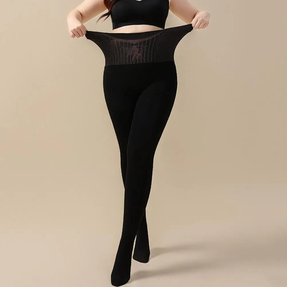 Panties Butt Lifter Leggings One-piece Women-High Waisted Autumn Winter Tummy Control Warm Yoga Pants Lining Leggings