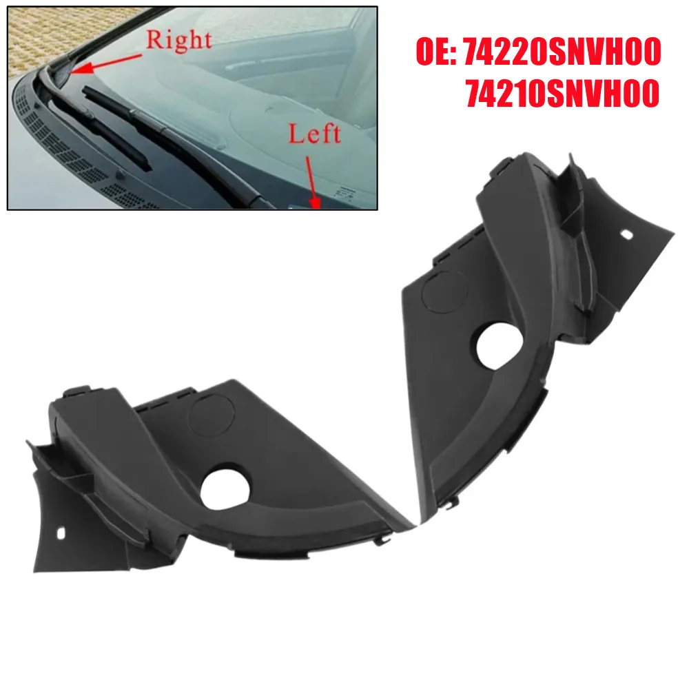 

74210-SNV-A00,74220-SNV-A00 For Honda Civic 2006-2011 Front Windshield Water Deflector Wrap Corner Wiper Side Trim Panel Cover