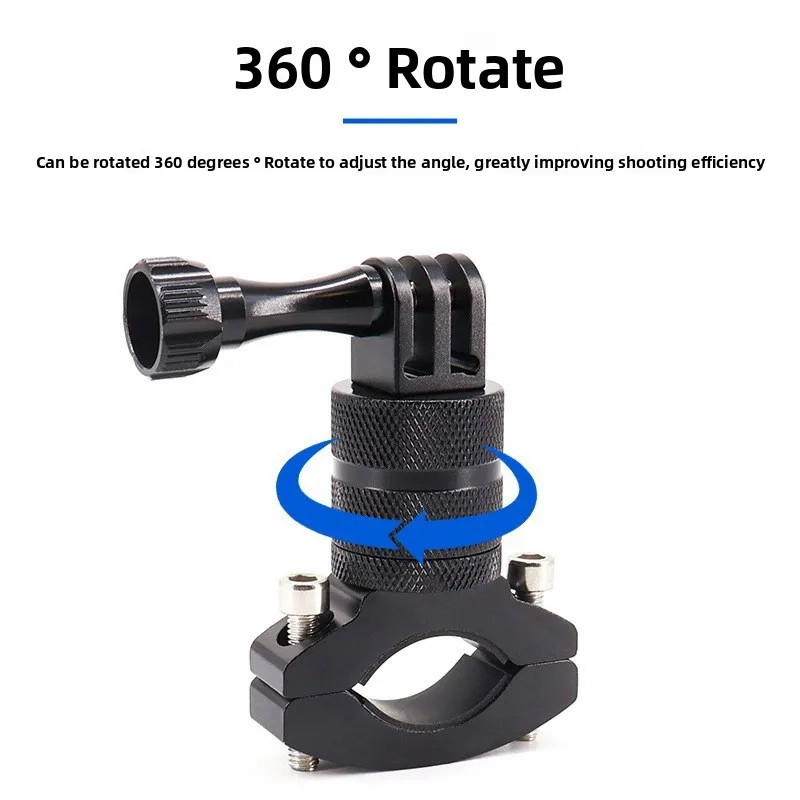 Action Camera Gopro Bracket Bicycle Clip Motorcycle Live Shooting Adapter 360 ° Outdoor Accessories Tool