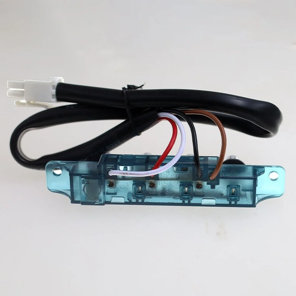 4 Button Range Hood Control Panel 104 x 16mm for Blue Replacement Part 250V Rated for Standard Kitchen Ventilation