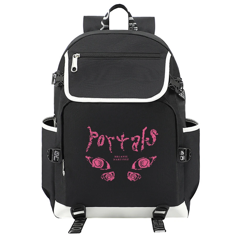 Imagem -02 - Melanie Martinez Portals Mochila Merchde Música Mochila de Volta à Escola Mochila para Viagem Adolescente Fãs