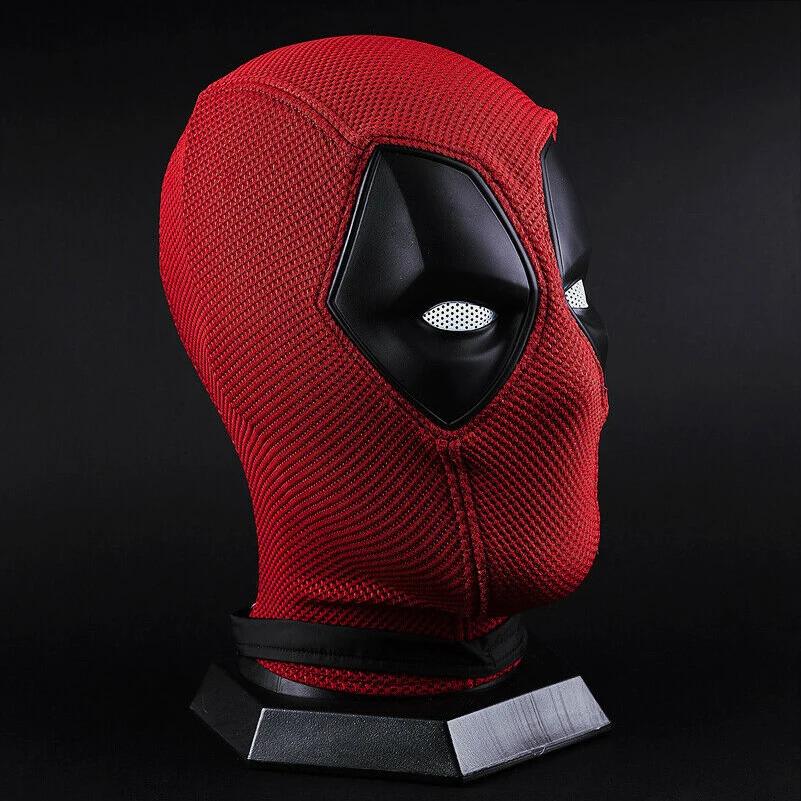 Halloween Party Deadpool Mask Cosplay Costume Prop Full Head Helmet Eyewear for Carnival Masquerade Stage Performance Costume