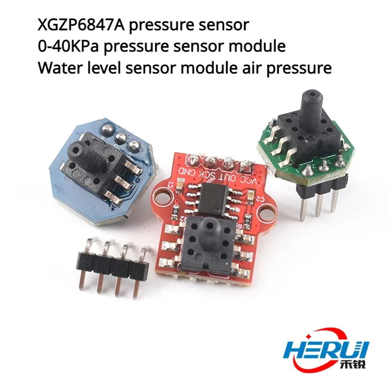 

XGZP6847A pressure sensor 0-40KPa pressure sensor module Water level sensor module air pressure