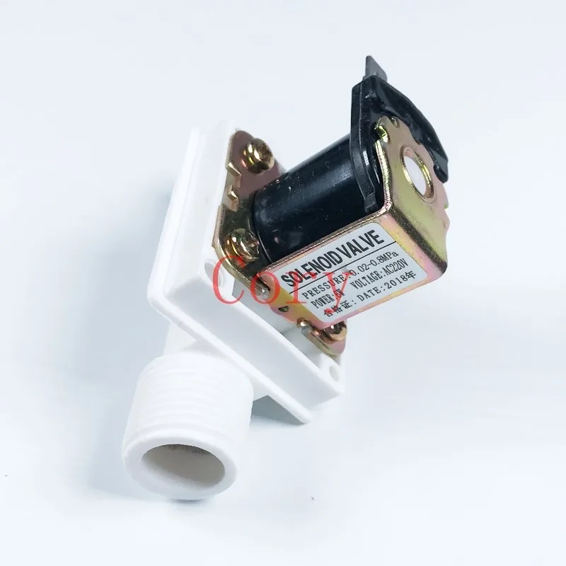 1/2"BSPP 2Way Nylon Plastic Solenoid Valve 220VAC NC Water Air Gas Heater Washer Wash Machine 0~0.8Mpa - view 2