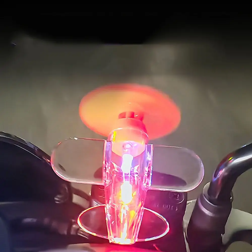 With Traceless Adhesive Small Airplane Car Decorations Warning Effect Safe Riding Mini Airplane LED Light Fashion