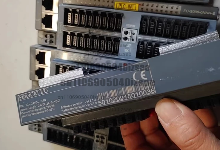 1pcs ethercat i/o module model ec-s000-0nnn-e