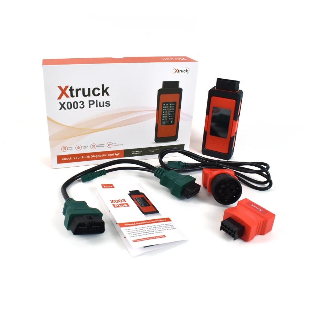 Xtruck X003 Plus ECU Programming For Cummins Intelligent diagnosis Forced Regeneration of DPF Heavy Duty Truck Diagnostic Tool