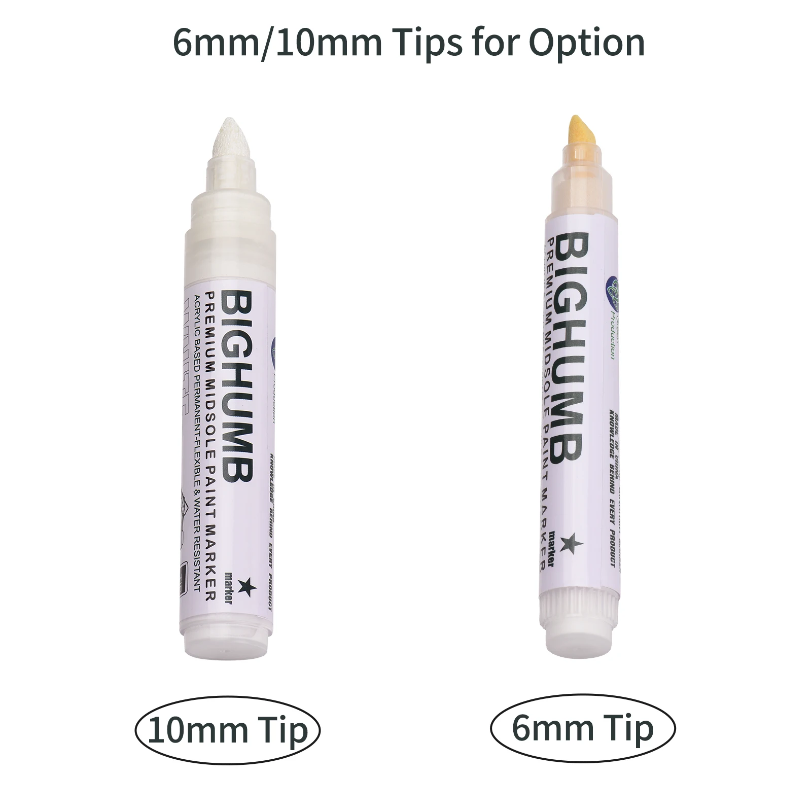 Pen BIGTHUMB Premium Midsole Paint Marker Sneaker Renew Repair Pen Sports Shoes Whitening Pen Quick Drying Portable Shoe Cleaner