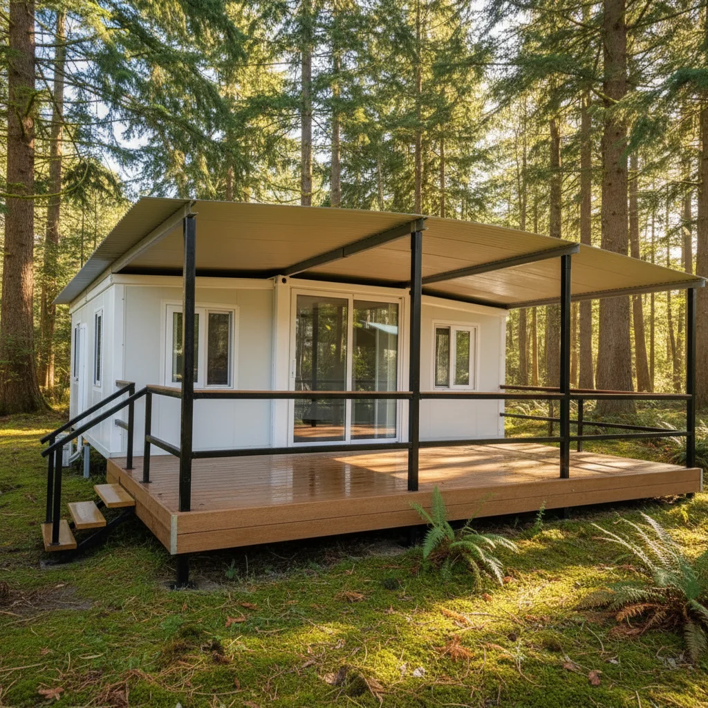 Large 40 20Ft Modular Prefabricated Container House Expandable Container House 2-4 Bedroom Prefab Shipping Home Customized