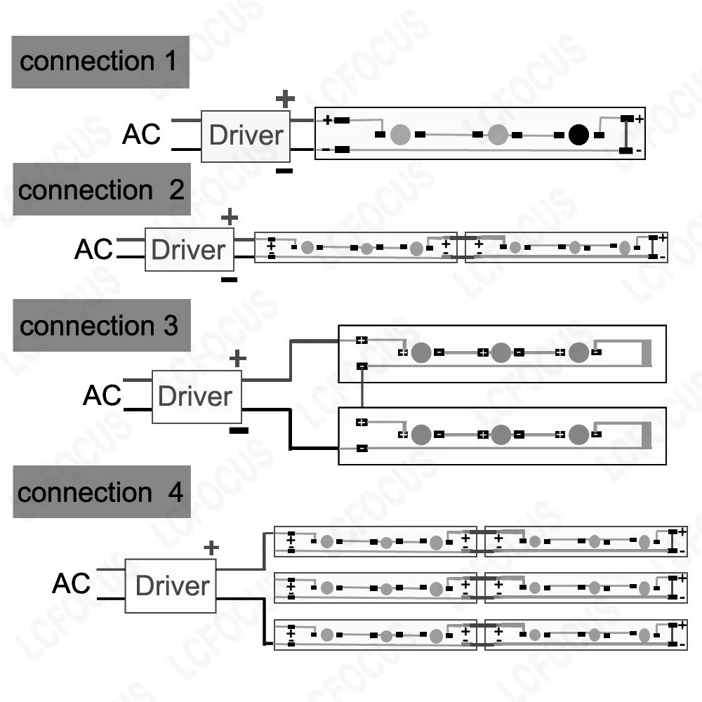 1W 3W 5W Aluminum Base Plate 150mm 300mm 400mm 500mm 595mm PCB Board Grow Aquarium Light For 1 3 5 7 10 12 15 20 W Watt LED Chip