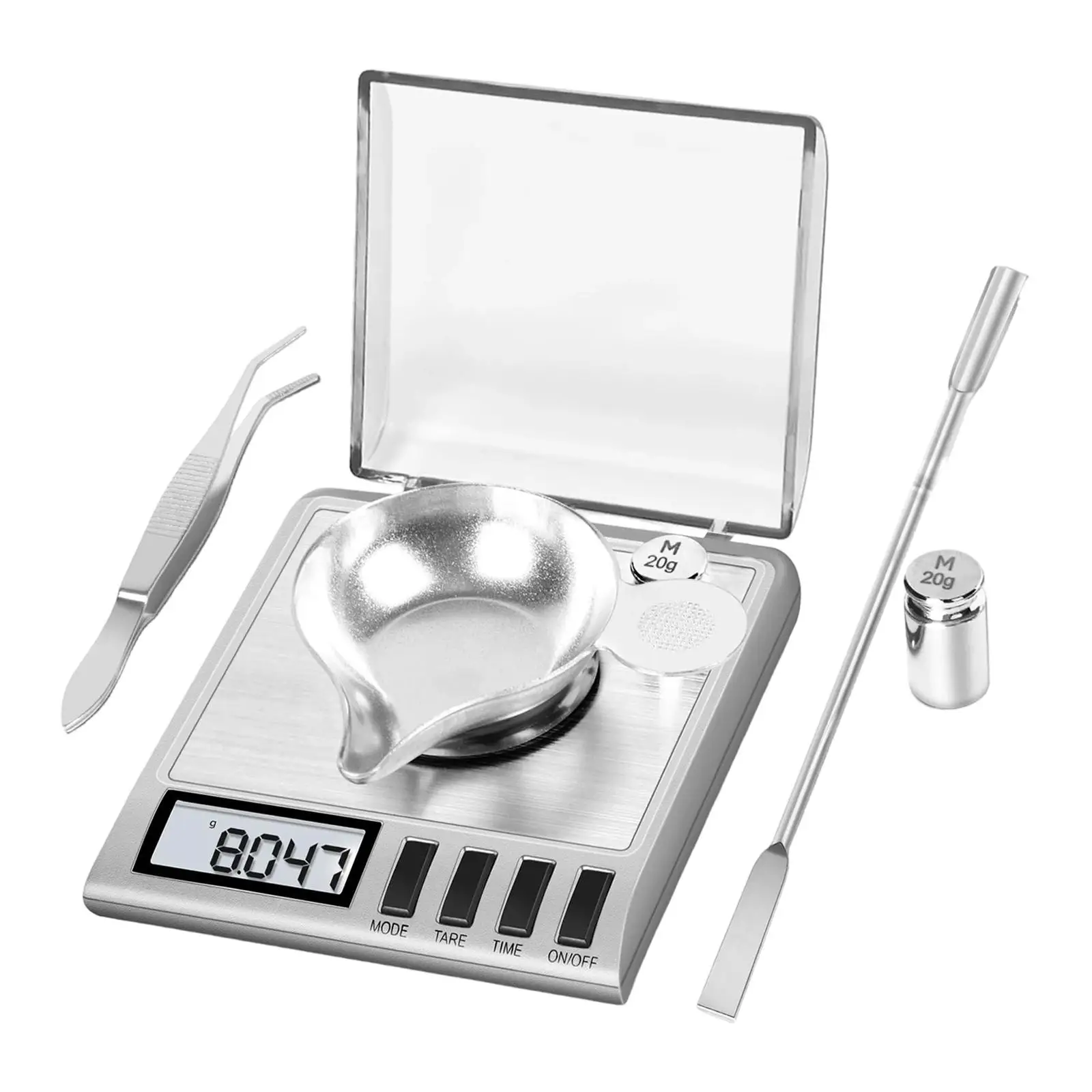 

Precision Jewelry Scale Weighing Tool, High Accuracy, Durability Premium Portable Scale Weighing Instrument