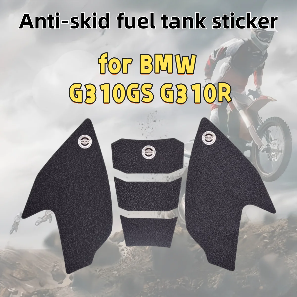 

for BMW G310GS G310R 2017-Motorcycle fuel tank sticker Fish bone sticker Anti-slip protection fuel tank side sticker