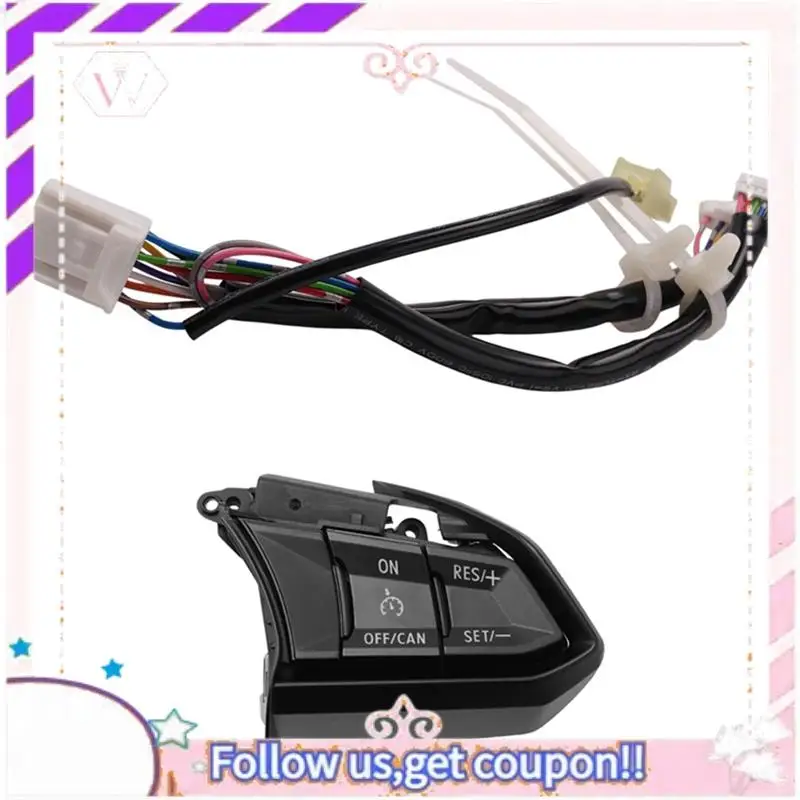 

A76T-Steering Wheel Cruise Button Switch Cruise Control Button Car For Mazda Enclave Cx4 Cx-5 Accessories