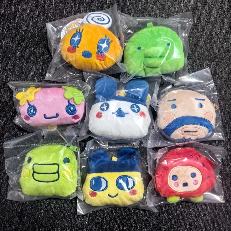 กระเป๋าใส่เหรียญตุ๊กตาตัวละครอนิเมะ ทามาก็อตจิ ของแท้จาก Bandai  น่ารัก พกพาสะดวก เหมาะสำหรับเด็ก ผู้หญิง และแฟนๆ ของขวัญสุดน่ารัก