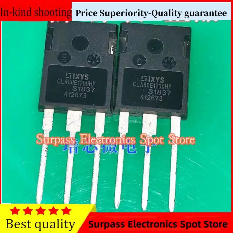 

10PCS-100PCS CLA80E1200HF TO-247 80A/1200V Price Superiority-Quality guarantee