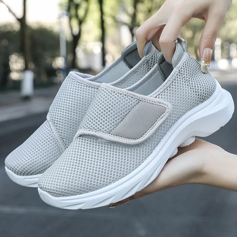 

​2025 Women's Slip-On Sandals Breathable Mesh Thick Sole Summer Casual Shoes Lightweight Comfort Quick Dry Footwear​