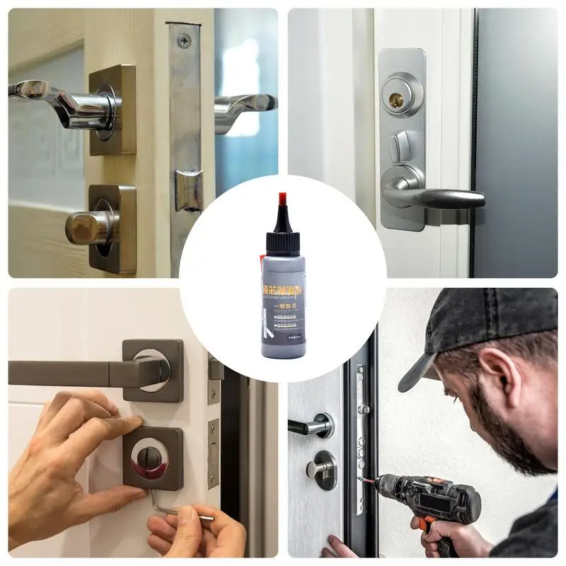 Graphite Powder Lubricant Natural Lock Core Keyhole Lubricant Portable Multi-functional Lube Powder For Window Keys Door Guide