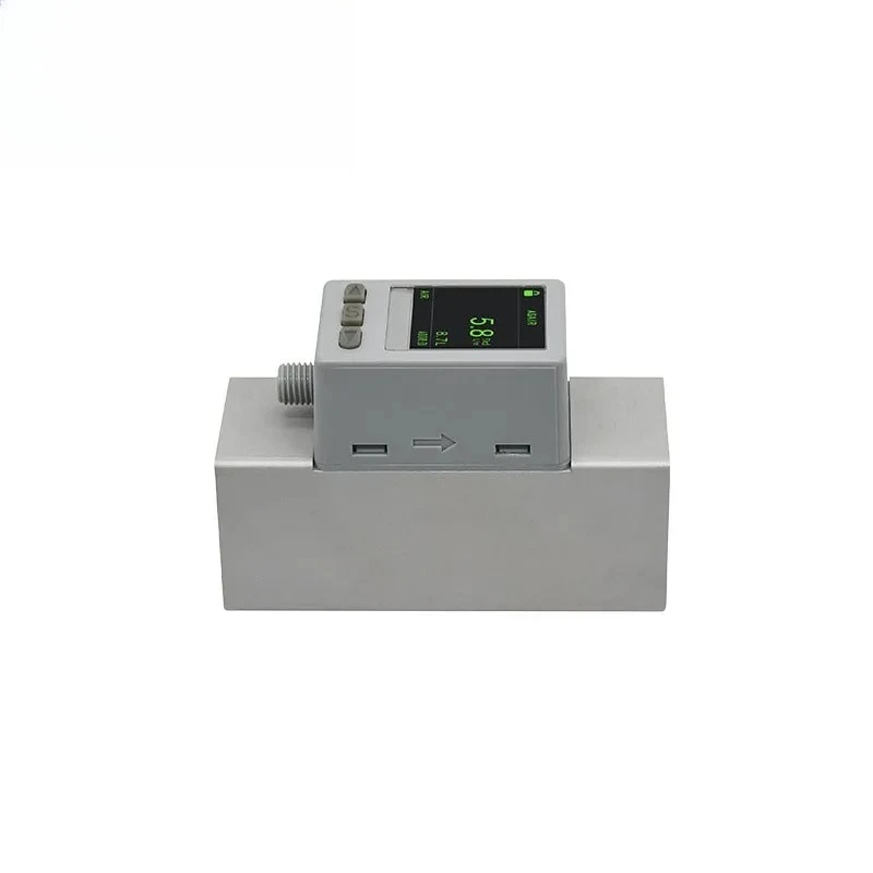 0-500L/min Thermal Digital Gas Mass Flow Meter - For Oxygen Air Nitrogen