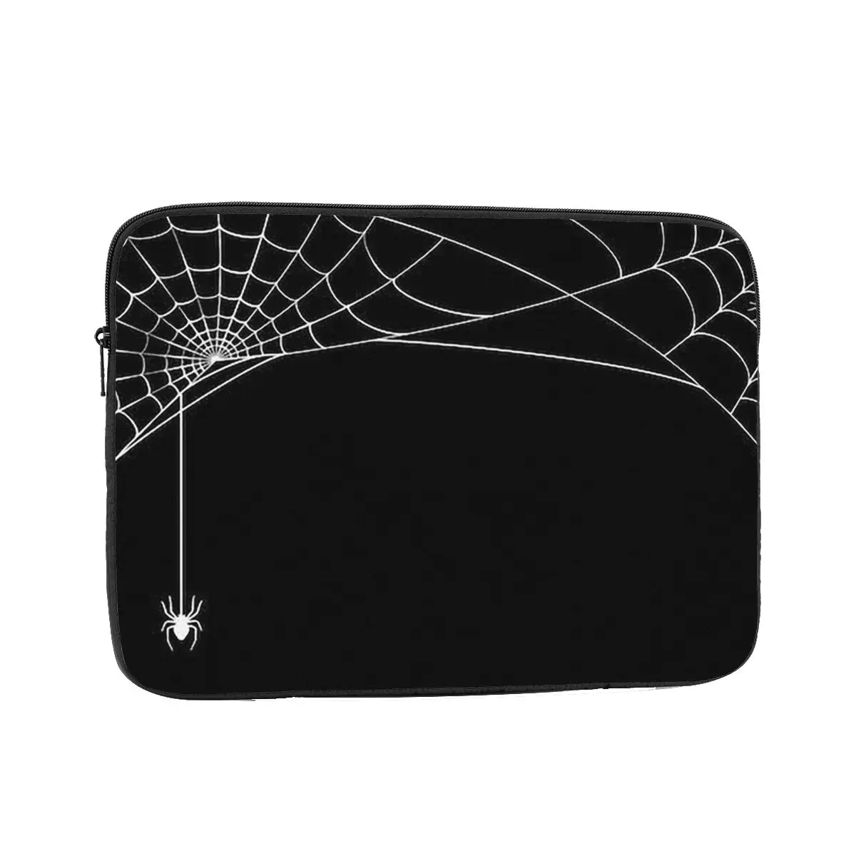 Black White Spider And Cobweb Notebook Laptop Bag 10 12 13 15 17 Inch Notebook Sleeve Cover Bag Tablet Shockproof Case Bag