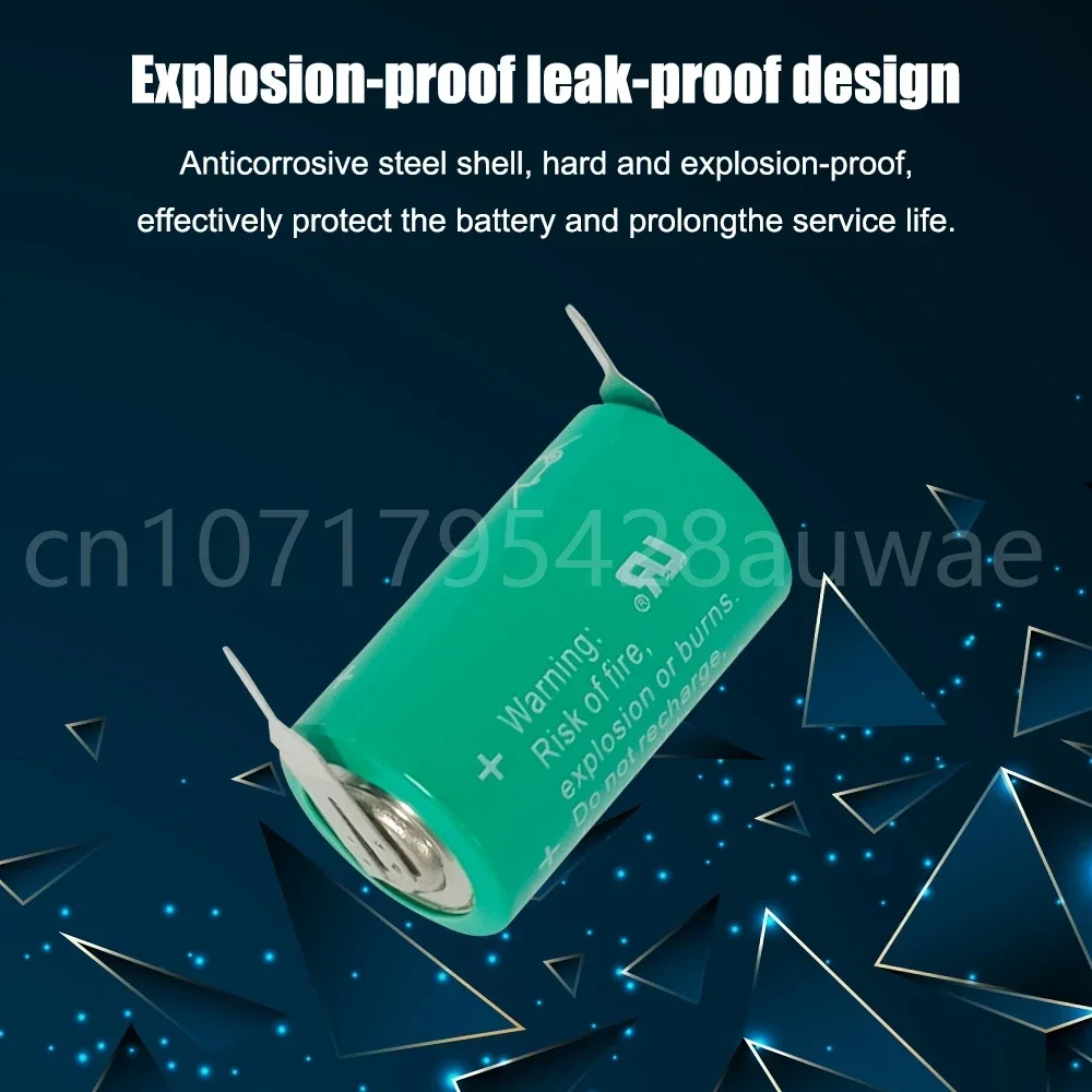 2PCS Original Brand New CR1/2AA 950mAh CR14250 Primary Lithium Battery for PNC CNC Machine Tools Alarm Clock Gas Water Meter