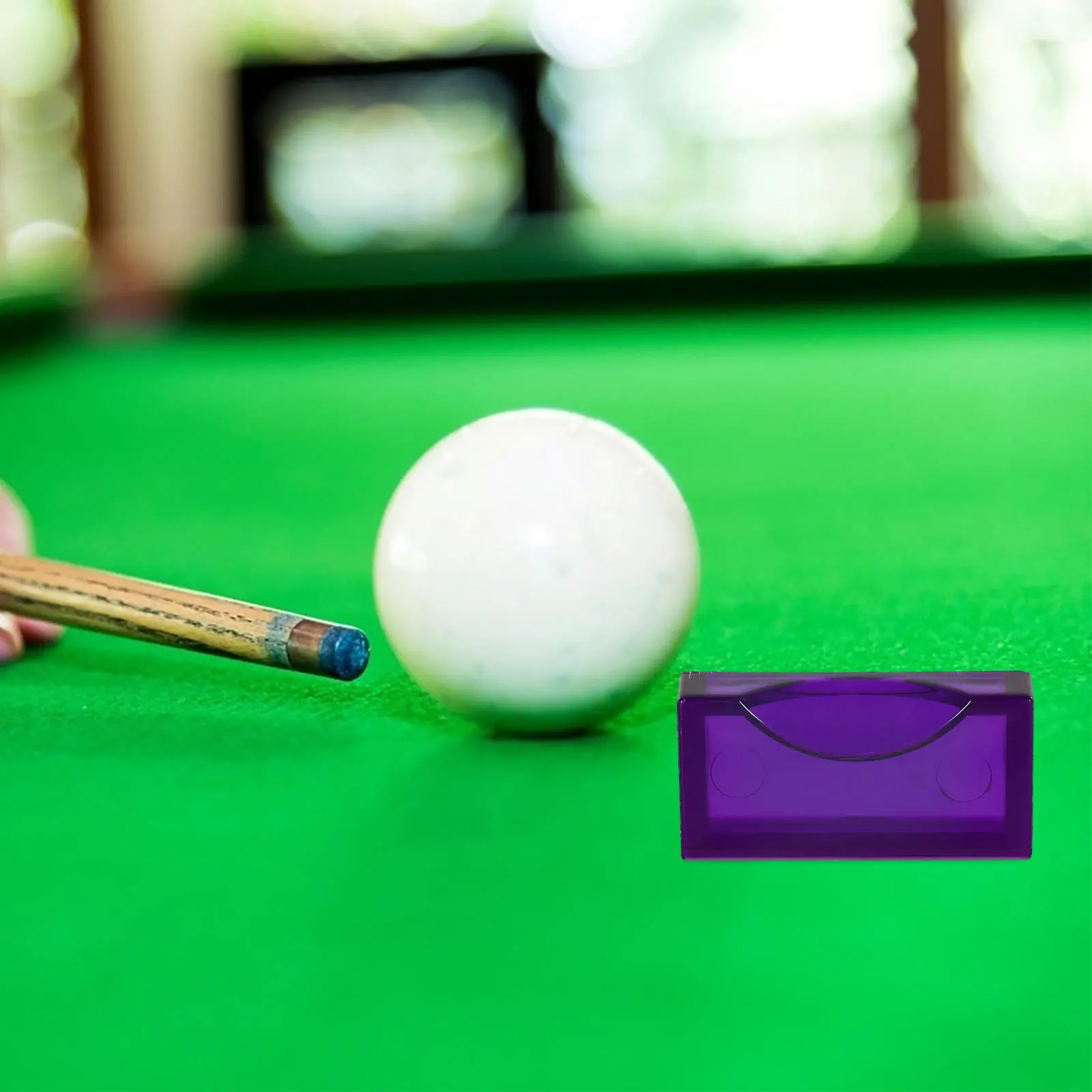 

Portable Billiard Ball Locator Purple Cueball Marker Snooker Accessories Daily Use Sturdy Position Marker Suitable All Table