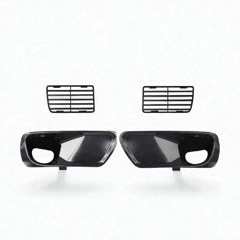 

Lower air intake duct and bumper indicator grille 4 pcs set for vw mk3 golf jetta us bumper