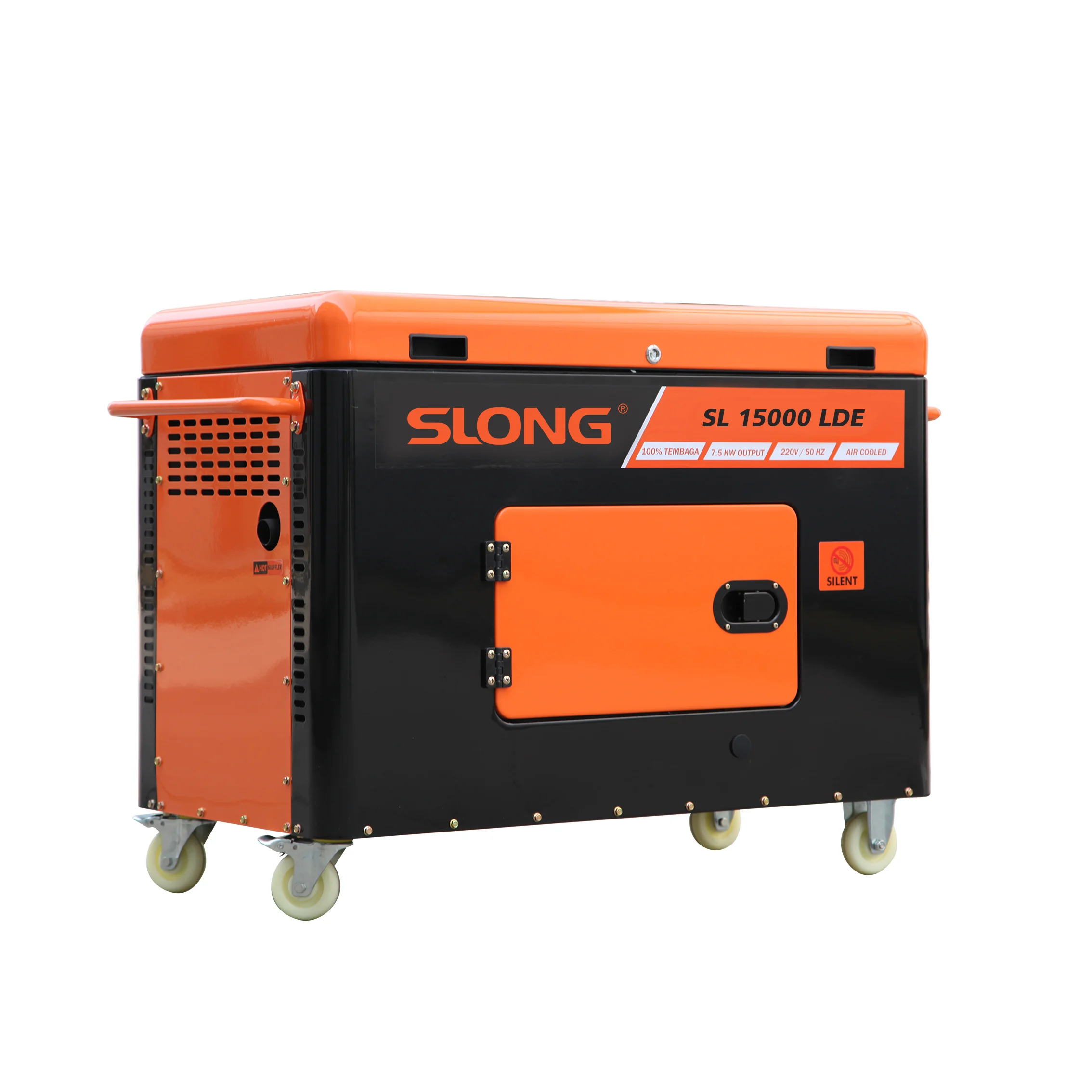 

E.SLONG brand air cooled silent generator 8kva dies el generator 8kw