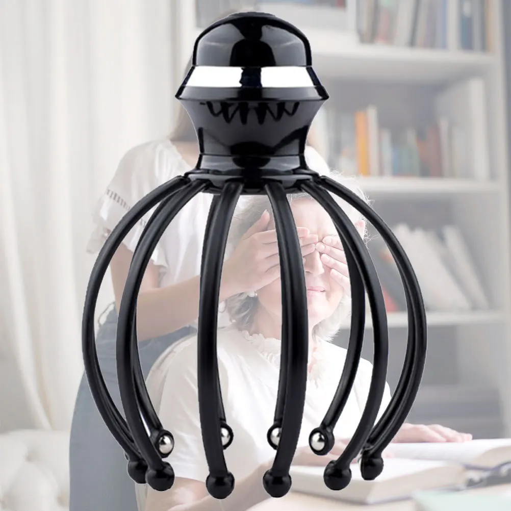 

1Pcs Portable Head Massage Claw with Vibrating Steel Balls Handheld Scalp Massager for Home Office Travel Use Promotes Blood