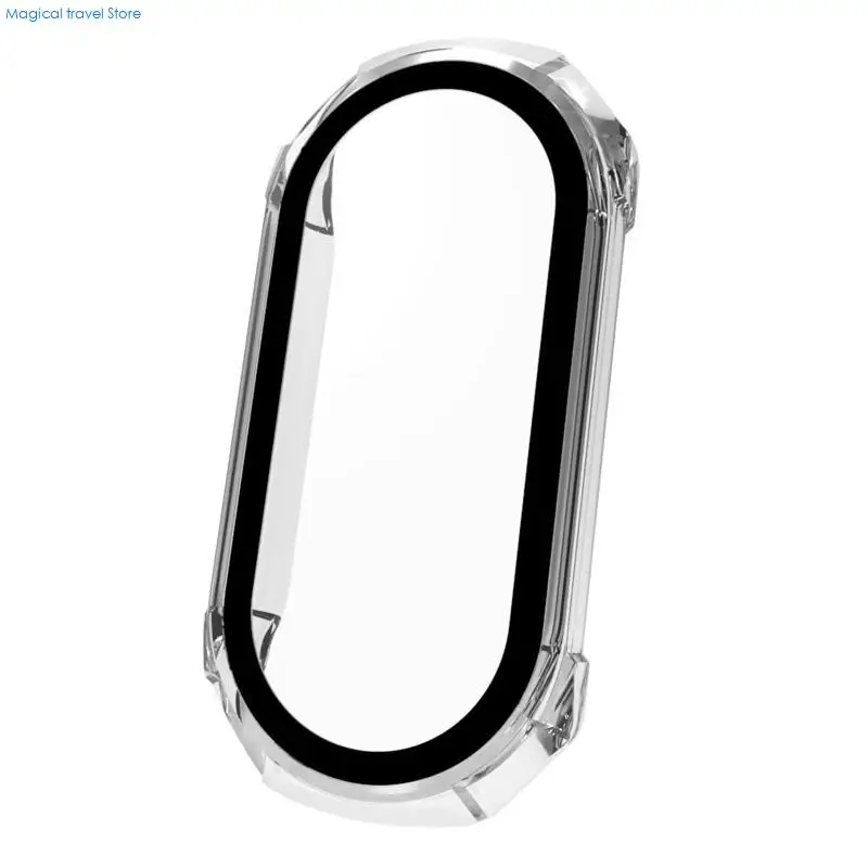 N2UB Bumper Protector for Case Screen Protector for Mi Band 7 Watch Hard for Shell