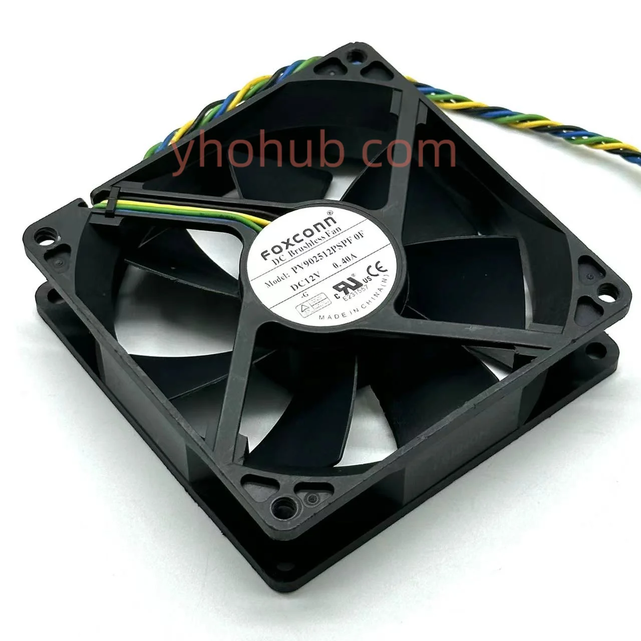 

Foxconn PV902512PSPF Server Cooling Fan DC 12V 0.4A 92x92x25mm 4-wire