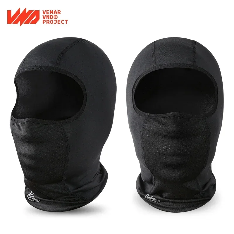 Outdoor Riding Motorcycle Balaclava Full Face Mask UV Protection Headwear Men Women Cooling Ice Silk Liner Head Cover for Helmet