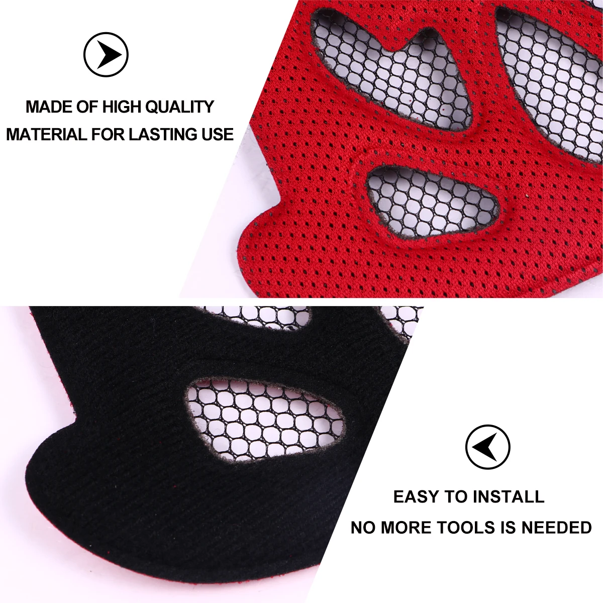 

1 set 1 Set Padding Kit Shockproof Breathable Cooling Liner Ergonomic Design Safety Hat Pad For Cycling Headgear Durable