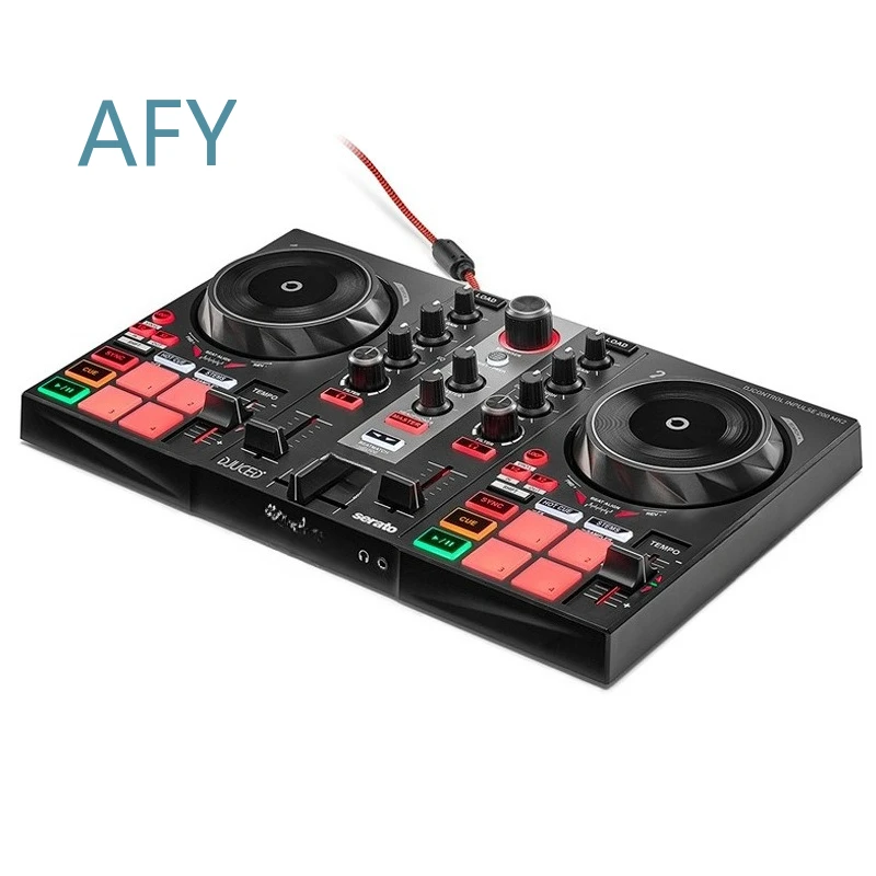 200 Entry-Level Portable Home Mini DJ Digital Bar Dish Controller for DJ Equipment Accessories for Beginners for Home Use for