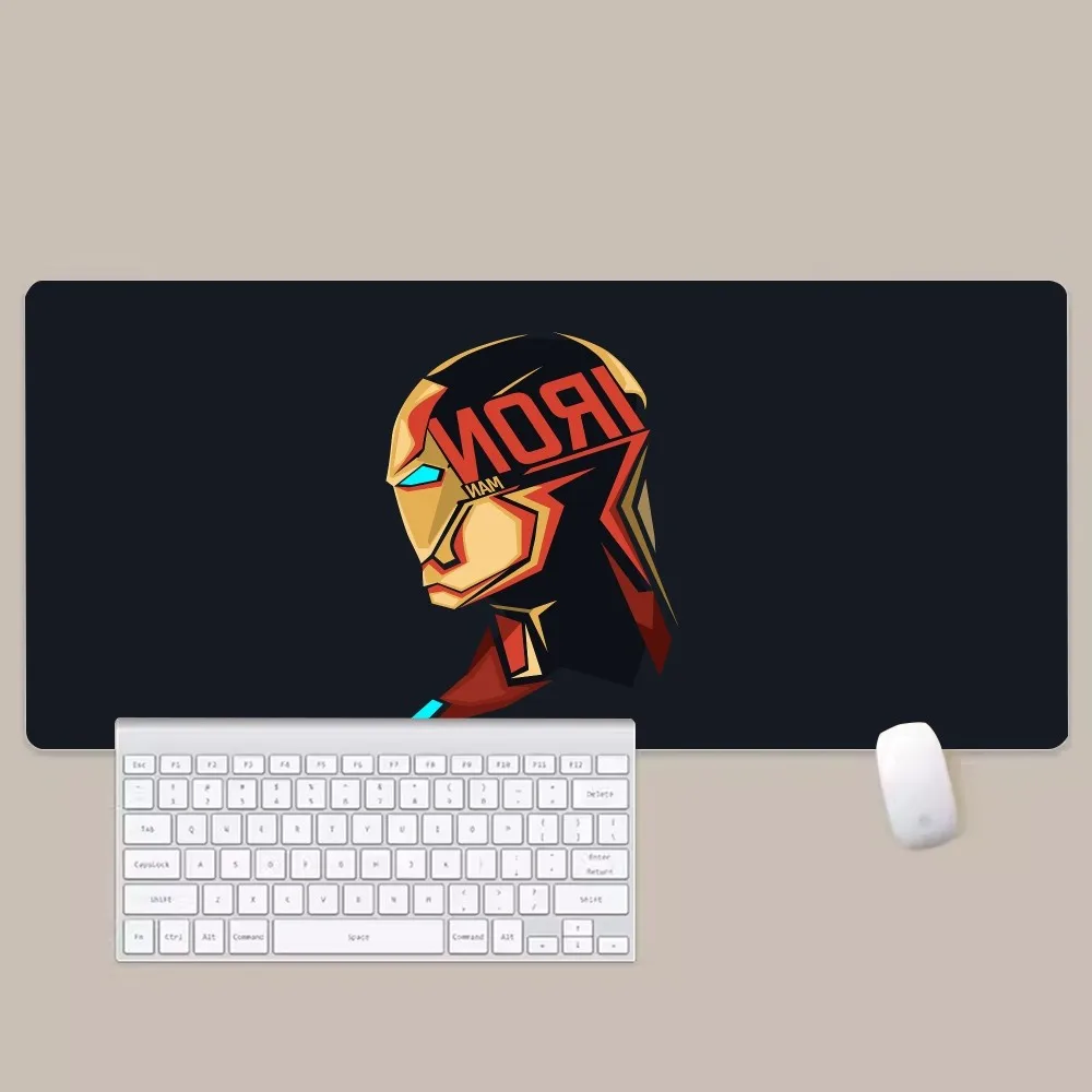 Imagem -06 - I-ferro Homem Herói Mousepad para Gamer Mouse Pad Tamanho l xl Xxl Recém-chegados