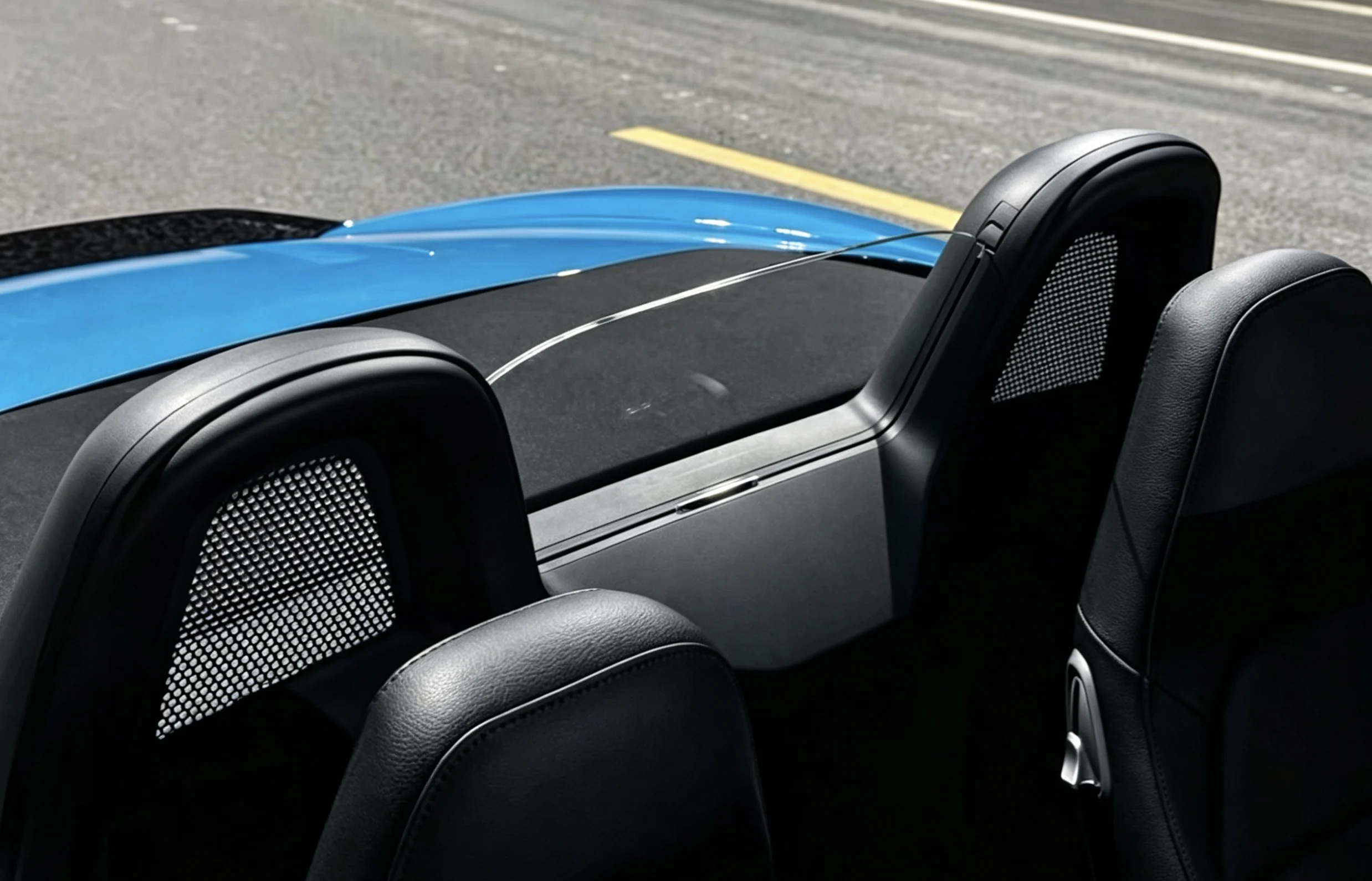 Wind deflector for Porsche 718, compatible with 2013 (981) to 2024 (718) models, for Porsche 718 Boxster convertible accessor