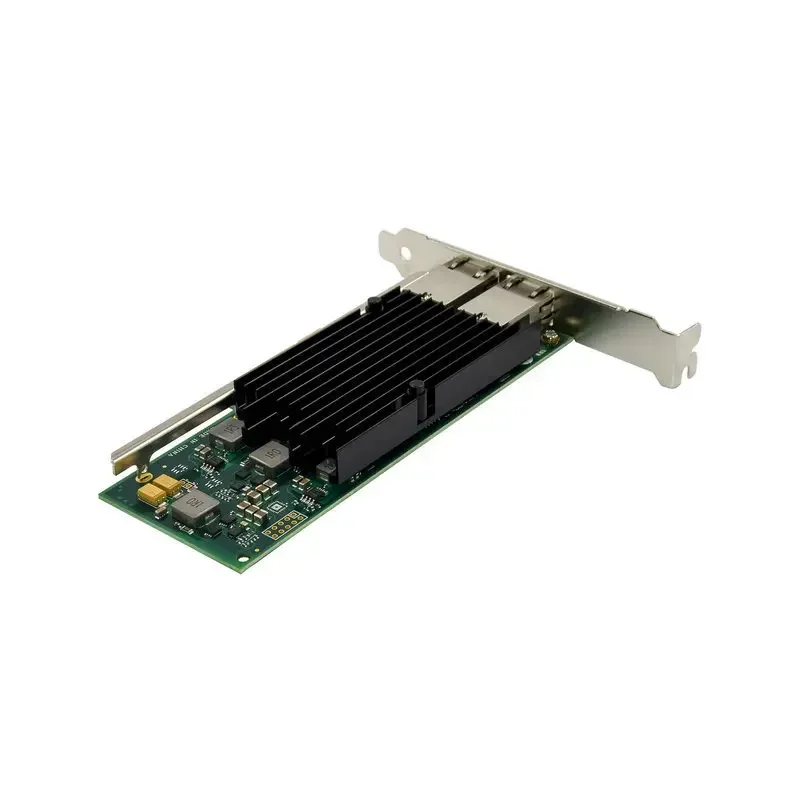 X540-T2 Intel X540 Chipset PCIe X8 Dual Tembaga RJ45 10Gbps Port Ethernet Jaringan Kartu Kompatibel