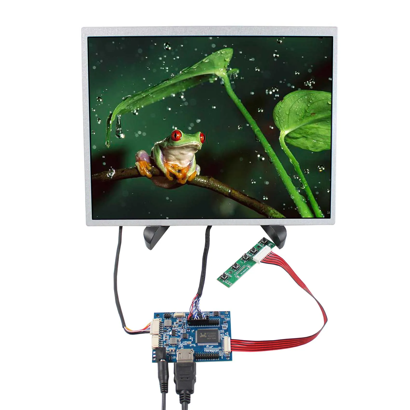 لوحة تحكم hd mi lvds ، 20pin + 12.1 "g121x1-l04 1024x768 4:3 شاشة TFT lcd